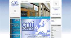 Desktop Screenshot of cmilogistics.co.uk